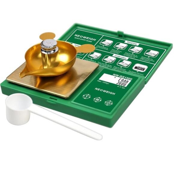 ReloadingScale for Reloading, 1500 grains x 0.1 gn, Digital Powder
